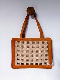 Gambar Tas Kulit, Tas rotan, Tas anyaman bali, Summer Bag, Woven Bag dari Aora Sabine undefined 5 Tokopedia