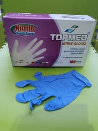 Gambar 100 pcs NITRILE glove 100pcs/ sarung tangan karet 1 box/ handscoon - S dari Deosima DEOSIMA undefined 3 Tokopedia