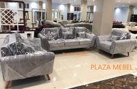 Gambar Sofa Kursi Tamu Minimalis Scandinavian Beludru / Bludru 321 Minimalis dari Plaza Mebel_NEW undefined 2 Tokopedia