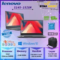 Gambar PROMO LAPTOP 5JT - LENOVO S145 N4000 | 4GB | SSD 256GB | 15,6" | BARU - 4 gb dari WISMA GADGET undefined 1 Tokopedia