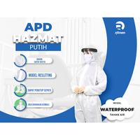 Gambar APD Hazmat/Hazmat Suit APD/Alat Pelindung Diri/Baju APD/Baju Hazmat dari Rumahjahitid undefined 3 Tokopedia
