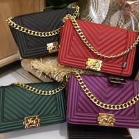 Gambar JIMS HONEY Baby Bag Tas Selempang Wanita Kulit Jelly Rantai Mewah - Merah dari An Nuur Jimshoney undefined 1 Tokopedia