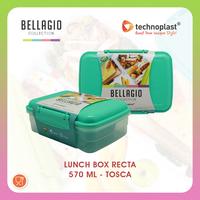 Gambar NEW BELLAGIO LUNCH BOX / KOTAK MAKAN RECTA 570 ML - Pink dari Technoplast undefined 1 Tokopedia