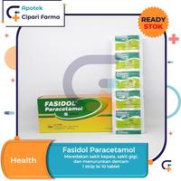 Gambar Fasidol Paracetamol 500mg Obat Pereda Demam Nyeri Sakit Kepala 1 Strip dari Apotek Cipari Farma undefined 2 Tokopedia