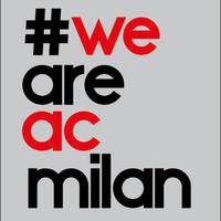 Gambar stiker cutting sticker we are ac milan - merah hitam, tinggi 20cm dari Sticker Berkah Karya undefined 3 Tokopedia