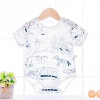 Gambar Jumper Bayi Katun Bamboo Short Sleeve - Jumper Bayi - unisex - 73 cm, motif 1 dari ZAKEO_NEW undefined 1 Tokopedia