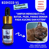 Gambar BIOVICO V1 - Obat Batuk Pilek Flu Kucing Antibiotik -Bisa Untuk Kitten dari Afri Store Center undefined 2 Tokopedia