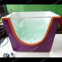 Gambar Kolam Baby Spa Fiber Standar + Gelembung + Lampu + 1 Kran panas dingin dari Abata Jogja undefined 1 Tokopedia