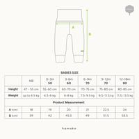 Gambar HAMAKO - Baby Pants - Celana Panjang Bayi Tencel - Butter, NB dari Hamako undefined 2 Tokopedia
