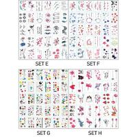 Gambar SGS STIKER TATTO FAKE TATTO TEMPORARY TATTO TATTO WATERPROOF 30pcs/set dari Shangrila Global Shop undefined 1 Tokopedia