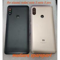Gambar BACKDOOR BACK COVER XIAOMI REDMI NOTE 5 - NOTE 5 PRO ORIGINAL - black dari Mutiara shop73 undefined 3 Tokopedia