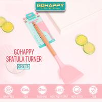Gambar Gohappy Premium Turner Silicone - Spatula silikon sendok masak dapur - Pink dari Gohappy Store undefined 2 Tokopedia