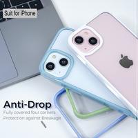 Gambar Hybrid Candy Case iPhone (iPhone 7 - iPhone 13 Promax) - Matcha Green, ip 11 promax dari Suitforiphone undefined 4 Tokopedia