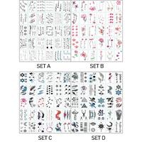 Gambar SGS STIKER TATTO FAKE TATTO TEMPORARY TATTO TATTO WATERPROOF 30pcs/set dari Shangrila Global Shop undefined 5 Tokopedia