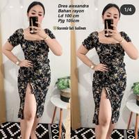 Gambar Dress Midi Sexy Alexandra - Leopard Coffee dari Souvenir Bali Budiman undefined 2 Tokopedia