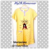 Gambar My2R jumbo daster kaos dress babydoll baju tidur lucu - winter saleem, LD 116 dari My2RHomewear undefined 1 Tokopedia