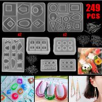 Gambar Set Cetakan Resin Epoksi Bahan Silikon Untuk Membuat Perhiasan 249pcs dari OPPOYO. undefined 1 Tokopedia