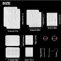 Gambar Set Cetakan Resin Epoksi Bahan Silikon Untuk Membuat Perhiasan 249pcs dari OPPOYO. undefined 5 Tokopedia