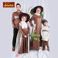 Gambar Gamis Dannis D'Caramel Coklat Sarimbit - S dari Rumah Dannis Tuban undefined 1 Tokopedia