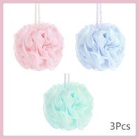 Gambar MINISO Spons Mandi Bubble Shower Puff Bath Sponge Jaring Set 3 Pcs - 3PCS (NEW) dari minisoshopid undefined 2 Tokopedia