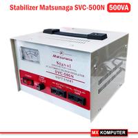 Gambar MATSUNAGA SVC-500N Automatic Voltage Stabilizer Listrik 500VA dari MXKomputer_NEW undefined 1 Tokopedia
