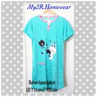 Gambar My2R jumbo daster kaos dress babydoll baju tidur lucu - winter saleem, LD 116 dari My2RHomewear undefined 4 Tokopedia
