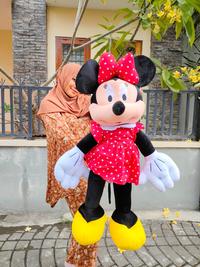 Gambar BONEKA MICKEY MINNIE MOUSE SNI JUMBO BESAR LUCU BISA UKIR NAMA - MINNIE dari Samafinshop undefined 4 Tokopedia