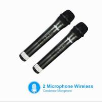 Gambar Speaker Portable Bluetooth DAT 8 inch DT-815 AS Free 2 Mic Wireless dari OKE STORE C0M undefined 3 Tokopedia