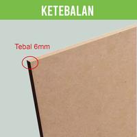 Gambar HIASAN JAM DINDING MDF/Cak NUN/Maiyah/UKURAN BESAR 30X40 dari FNDkadoofficial undefined 4 Tokopedia
