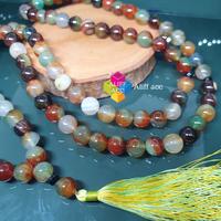 Gambar BIG SIZE 10 MM tasbih batu akik panca warna 99 butir 100%asli dari Aliff acc undefined 3 Tokopedia