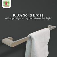 Gambar ENCHANTING Towel Holder Stainless Steel Chrome | Rak / Gantungan Handuk Baju Tempel Tebal Tahan Lama Krom Hanger Kamar Mandi Multifungsi Serbaguna Modern Minimalist Minimalis EUROPE ENCHANTING E6000 dari Enchanting Official Shop undefined 1 Tokopedia