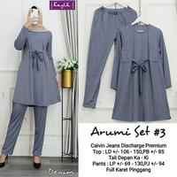 Gambar Setelan celana tunik wanita arumi nanara set terbaru remaja kekinian - nanara army dari arrahman gallery undefined 4 Tokopedia