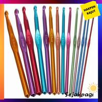 Gambar Jarum Rajut Hakpen Alumunium Crochet Jarum Jahit - 7.0mm dari Sejakpagi undefined 1 Tokopedia