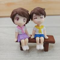 Gambar mainan figure bangku couple - 2 dari kenken77 undefined 3 Tokopedia