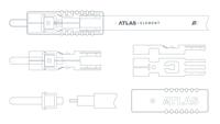 Gambar Atlas Cable Hyper Achromatic RCA-RCA 1m dari Toko Audio Jaya undefined 3 Tokopedia