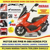 Gambar Mainan Anak Motor Aki Honda PCX PMB 988 Lisensi Resmi M-988 - Pink dari Toko Sepeda Jessica undefined 1 Tokopedia