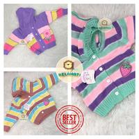 Gambar Jaket Bayi Rajut Onnea Warna Topi Laki Perempuan - 9 dari Relahati Koleksi undefined 5 Tokopedia