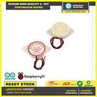 Gambar Buzzer High Quality 3 - 24V 12V Continuous Sound Hitam/Putih dari lapaknya elektro undefined 1 Tokopedia