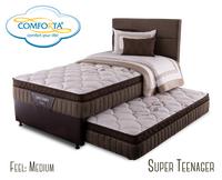 Gambar kasur springbed comforta super teenager 2 in 1 - Full set - Tanpa Sandaran, 90 x 200 dari Indosanjaya undefined 2 Tokopedia