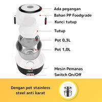 Gambar "REGASHI" Alat Masak Nasi Mini Travel Cooker Multifungsi Penanak Nasi - Cokelat dari Sippo Official undefined 5 Tokopedia
