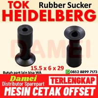 Gambar Rubber Sucker TOK Heidelberg Spare part Mesin Cetak Percetakan Offset - Lokal dari Damei Spare Part Mesin Cetak Offset Print Heidelberg Jakarta undefined 1 Tokopedia