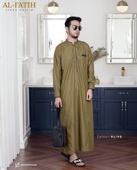 Gambar JUBAH MUSLIM AL FATIH ORIGINAL BY UMMU MARYAM COLLECTIONS - Putih, S dari Sarah Chacha Olshop undefined 1 Tokopedia