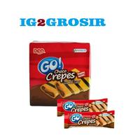 Gambar Go Choco Crepes (1box/24pcs) Wafer Roll With Coklat dari IG2Grosir undefined 1 Tokopedia