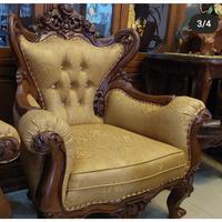 Gambar Kursi Tamu india 3211+1 meja dari Karimfurniture undefined 3 Tokopedia