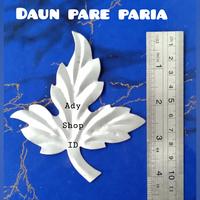 Gambar ornamen pagar besi tralis aksesoris daun paria / pare 10x11cm dari AdyShopID undefined 1 Tokopedia