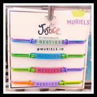 Gambar JUSTICE RAINBOW BESTIES BRACELET PACK BFF GELANG PERSAHABATAN ANAK ORI dari LILI@ MARKET77 undefined 1 Tokopedia