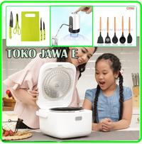 Gambar ECOHOME ELS-888/ECOHOME RICE COOKER LOW CARBO - Warna Putih - Hitam dari TOKO JAWA ELECTRIK undefined 1 Tokopedia