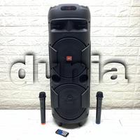Gambar Speaker Portable Wireless JDL QVB 8 Original Double 8 inch Bluetooth - dari DUNIA SOUND AUDIO undefined 3 Tokopedia