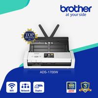 Gambar BROTHER ADS-1700W Compact Portable Desktop Scanner ADS1700W ADS1700 W dari Blessing Computer JKT undefined 1 Tokopedia