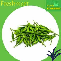 Gambar Cabai hijau kecil (cabe rawit ijo) (1ons) dari Pasar Blimbing Malang undefined 1 Tokopedia